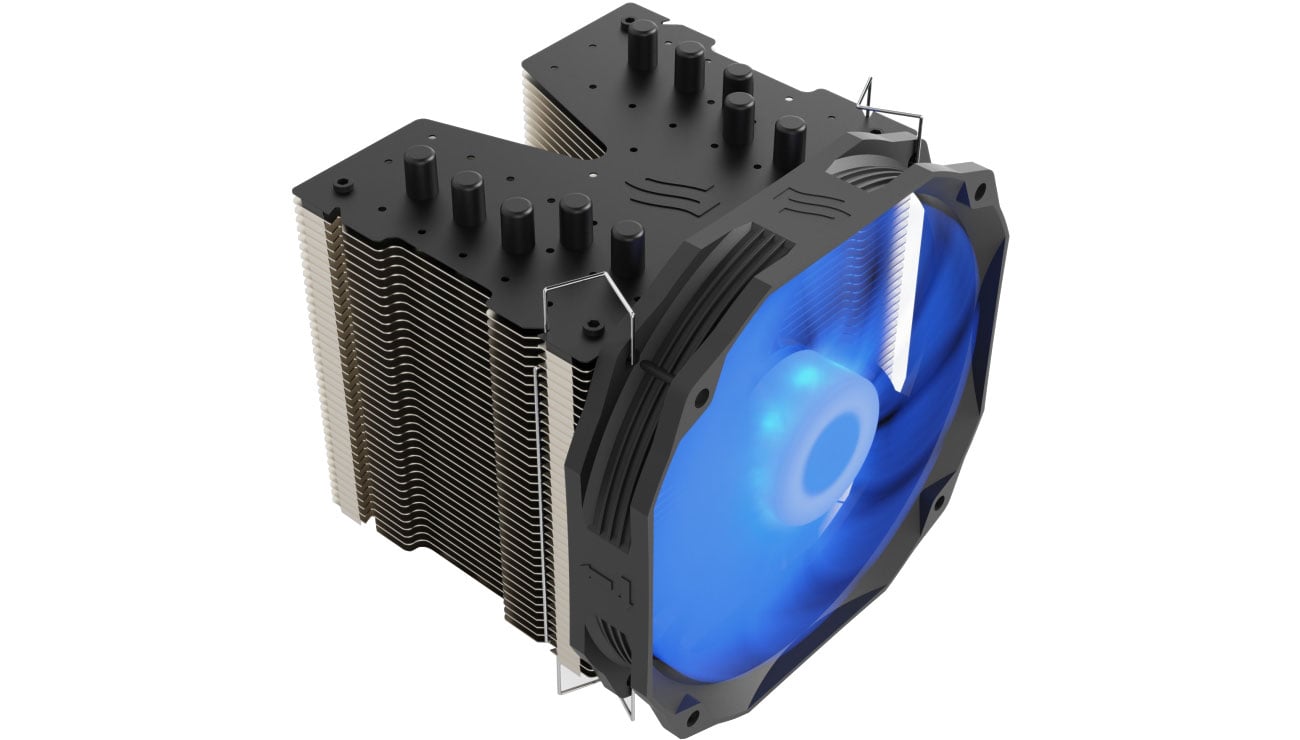 SilentiumPC Fortis 3 RGB HE1425 - Podświetlenie