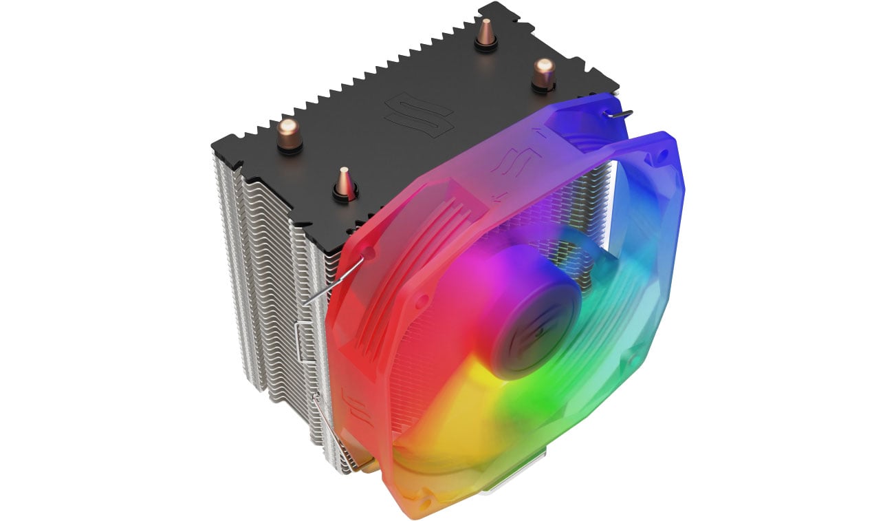 SilentiumPC Spartan 4 Evo ARGB - Podświetlenie