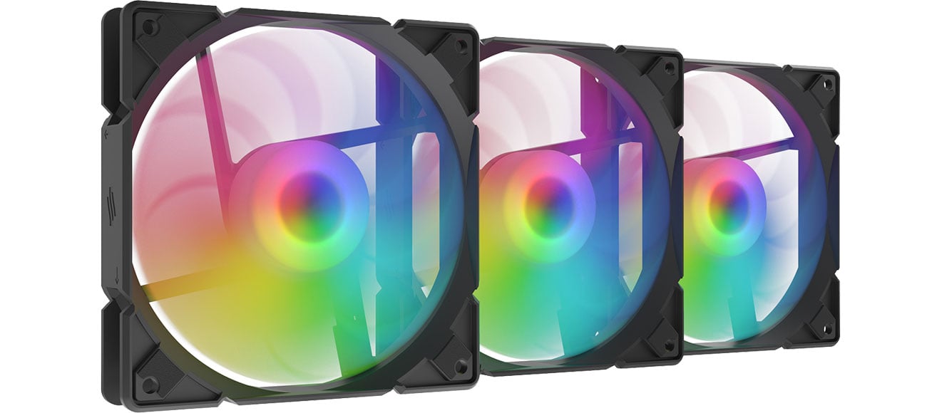 SilentiumPC Stella HP ARGB 120 PWM Triple Pack 3x120mm