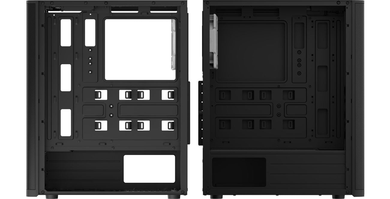 SilentiumPC Ventum VT2 TG ARGB - Wnętrze