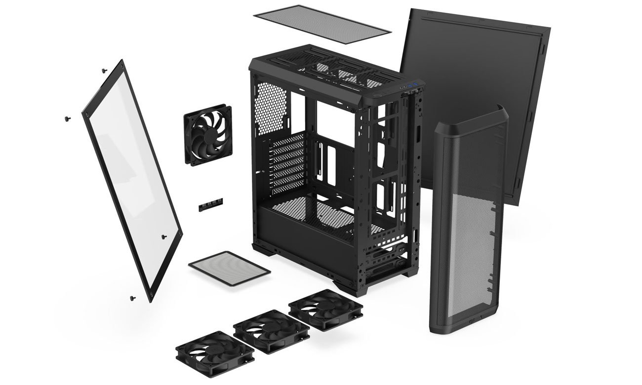 Obudowa SilentiumPC Ventum VT4V TG