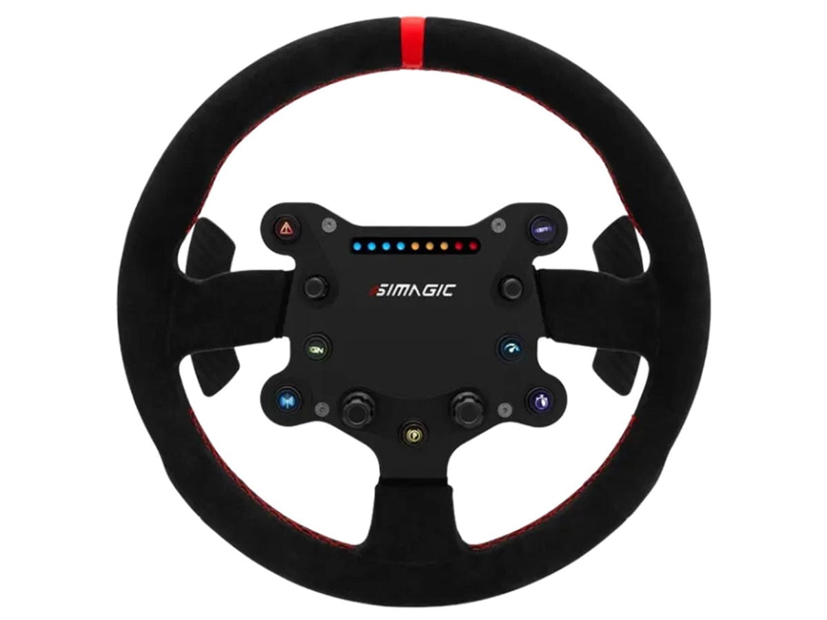Kierownica SIMAGIC GT Sport Steering Wheel, Shifter Paddles, Leather