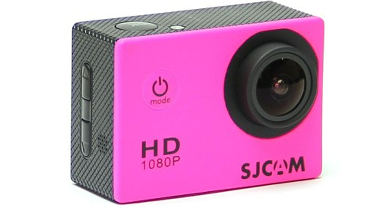 Kamera sportowa SJCAM SJ4000 różowa