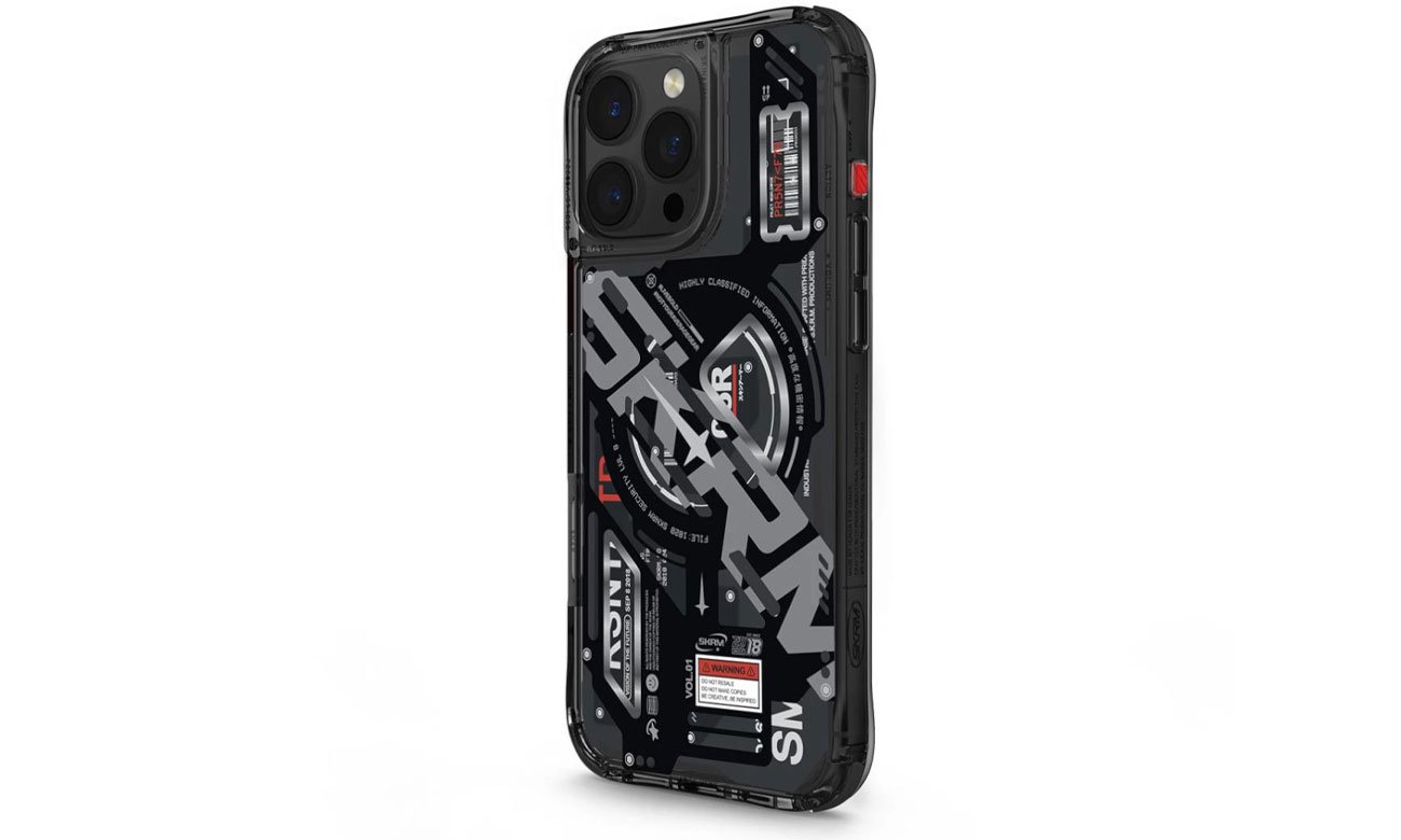 Etui Skinarma Ekho do iPhone 16 Pro 6.3 Magnetic Charging black