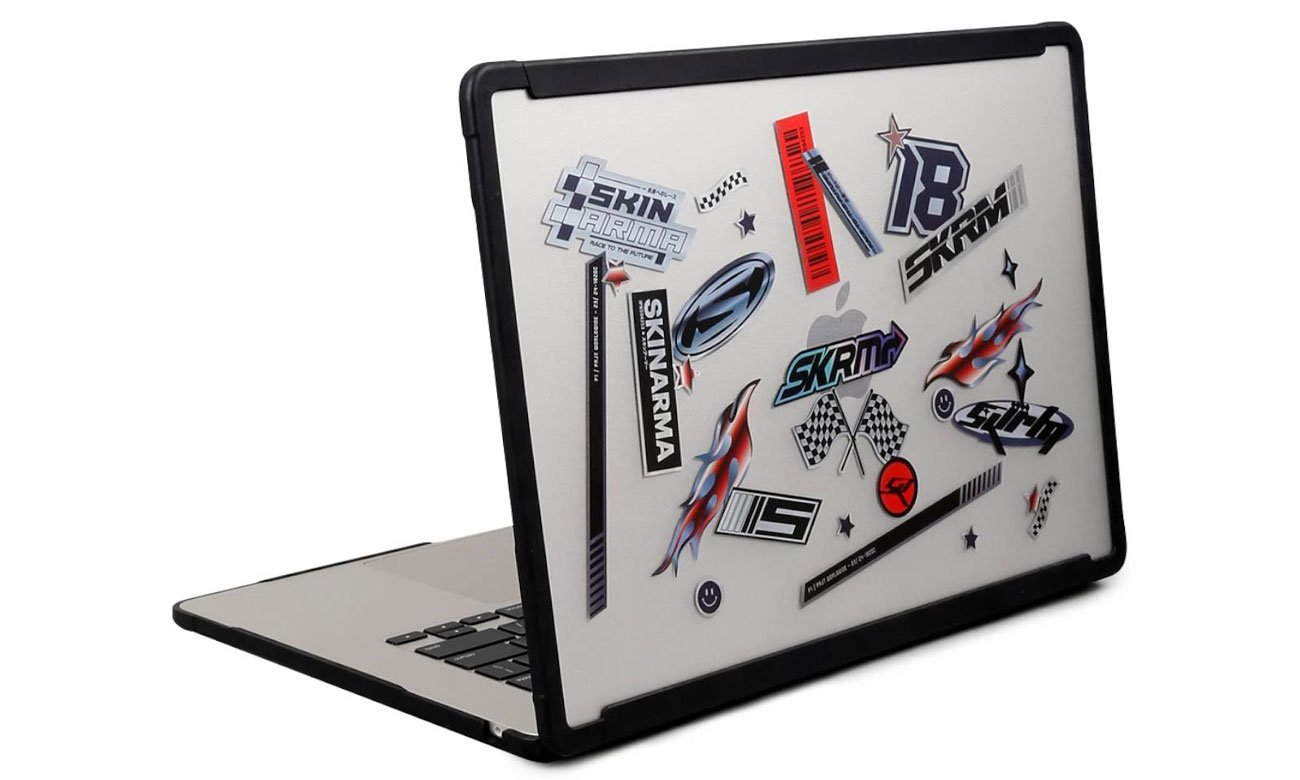 Etui Skinarma Henko MacBook Air 15 (M3-M2) frost clear