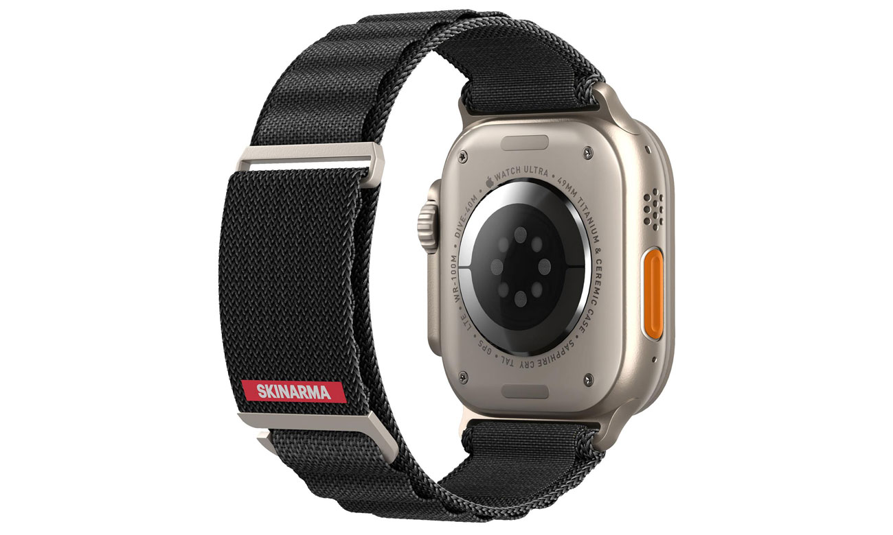 Pasek Skinarma Kobu Apple Watch Ultra 49/45/44mm black