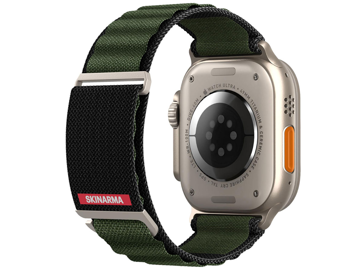 Pasek Skinarma Kobu Apple Watch Ultra 49/45/44mm olive