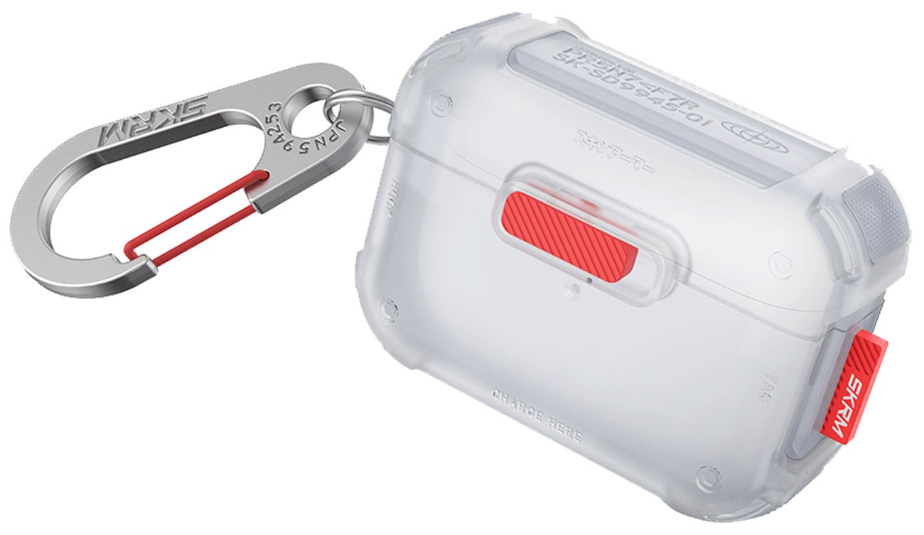 Etui Skinarma Mecha do AirPods Pro 2 Frost - Widok ogólny