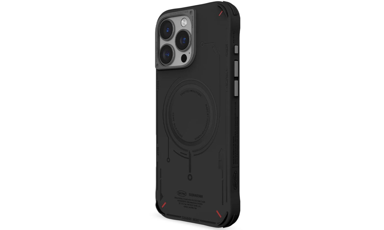 Etui Skinarma Mecha do iPhone 16 Pro Max 6.9 Magnetic Charging black