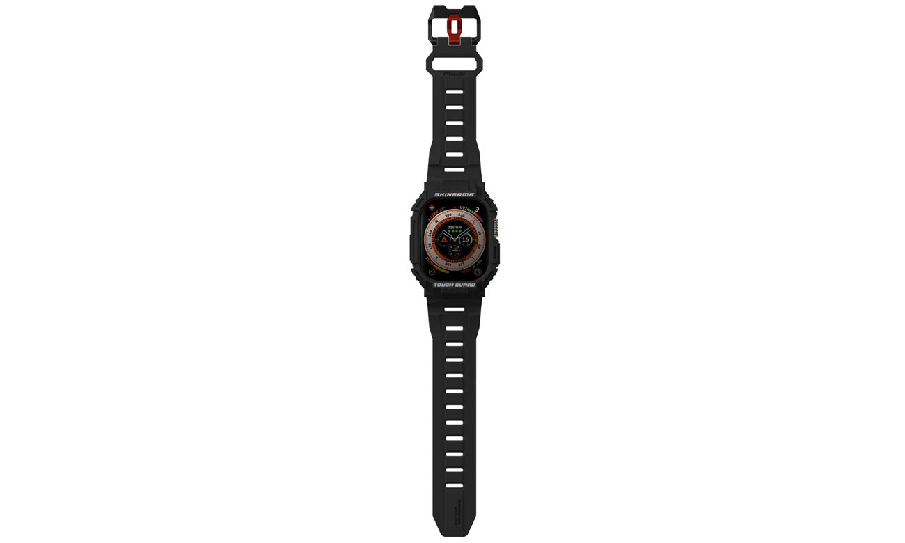 Pasek Skinrma Mecha 2in1 Apple Watch 49mm black