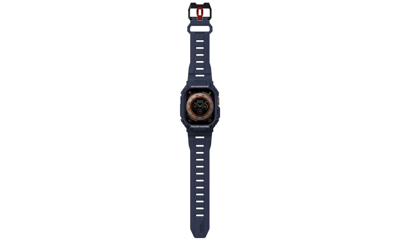 Pasek Skinrma Mecha 2in1 Apple Watch 49mm navy