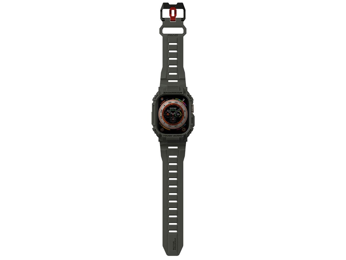 Pasek Skinrma Mecha 2in1 Apple Watch 49mm olive