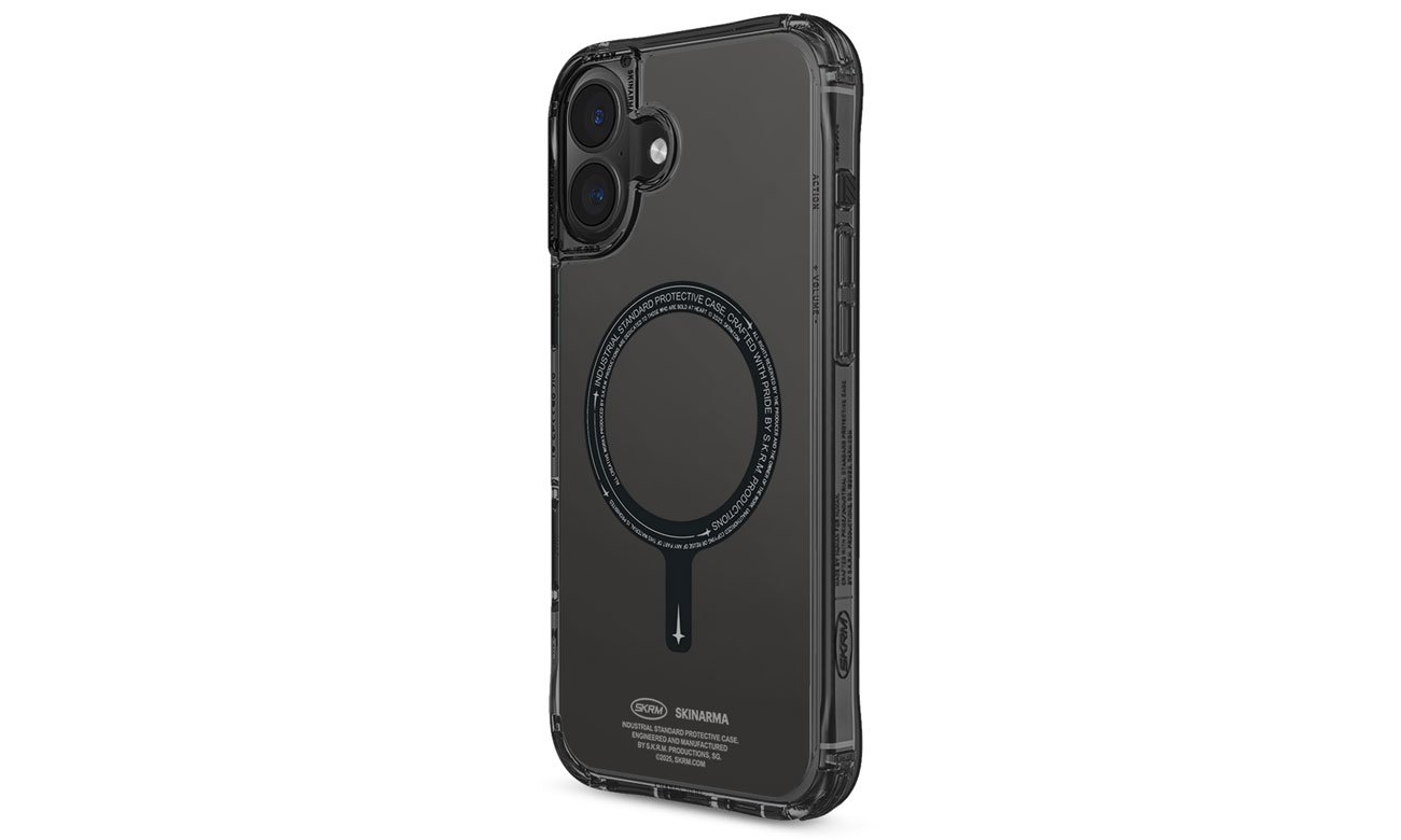 Etui Skinarma Saido do iPhone 16 Plus 6.7 Magnetic Charging black