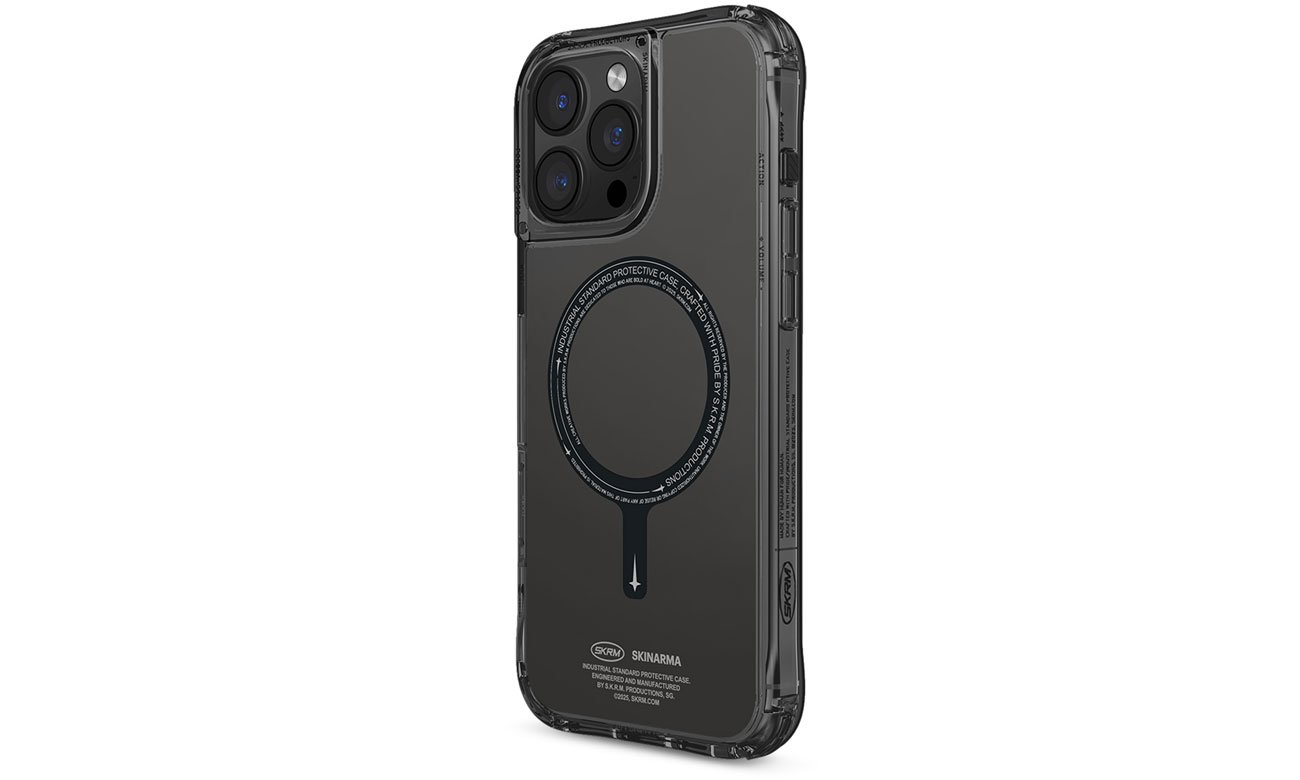 Etui Skinarma Saido do iPhone 16 Pro 6.3 Magnetic Charging black