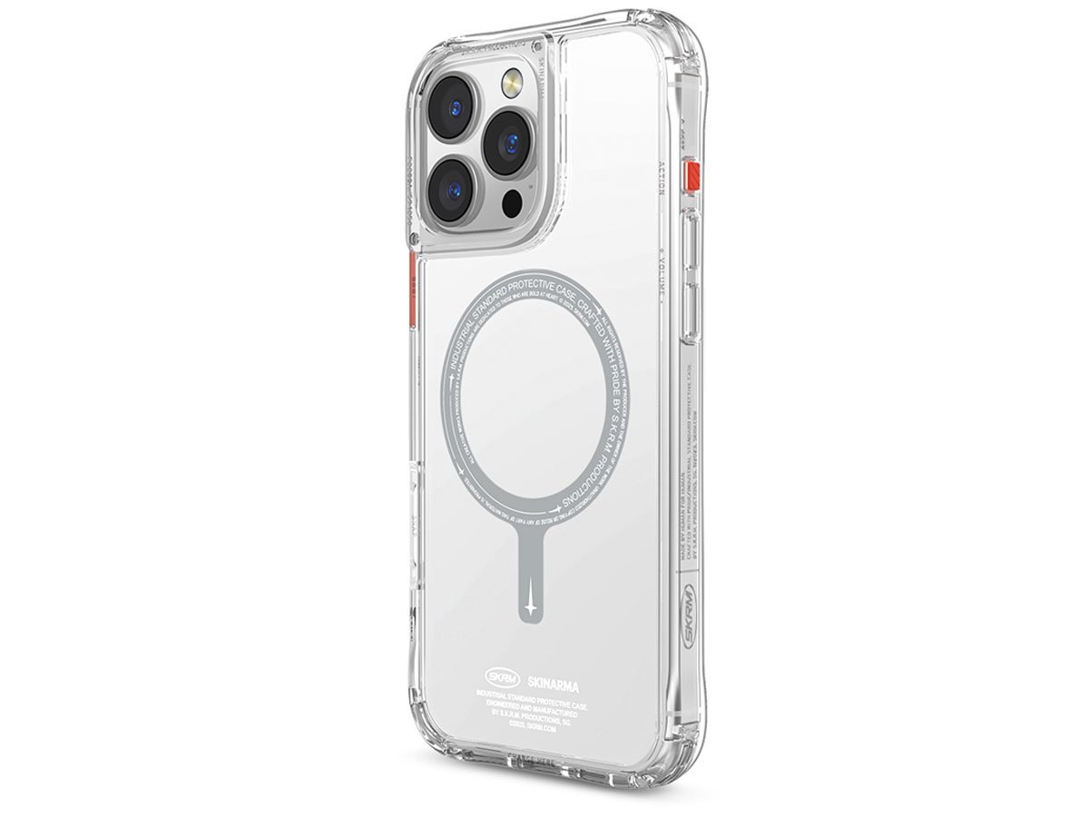 Etui Skinarma Saido do iPhone 16 Pro 6.3 Magnetic Charging clear