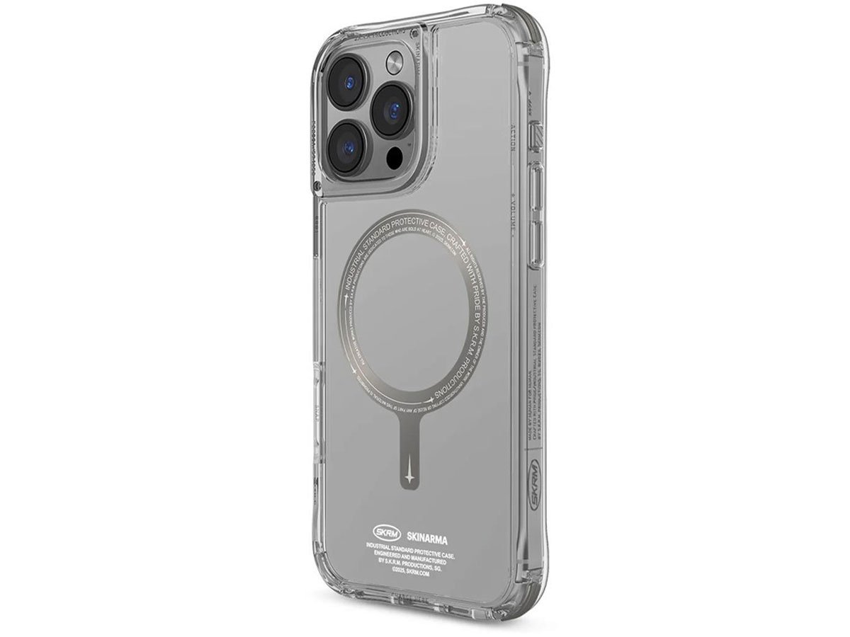 Etui Skinarma Saido do iPhone 16 Pro 6.3 Magnetic Charging titanium