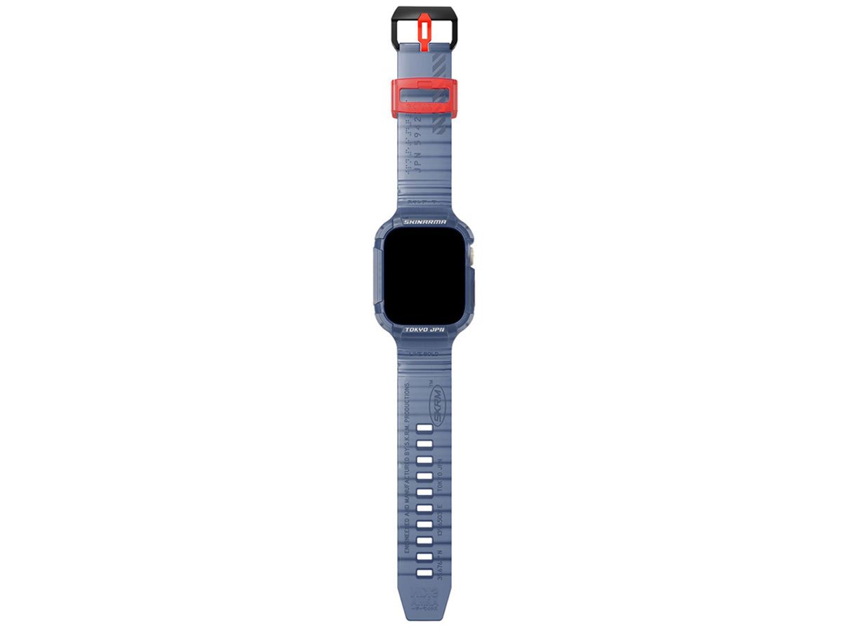 Pasek Skinarma Saido 2in1 Apple Watch 45/44mm dark blue