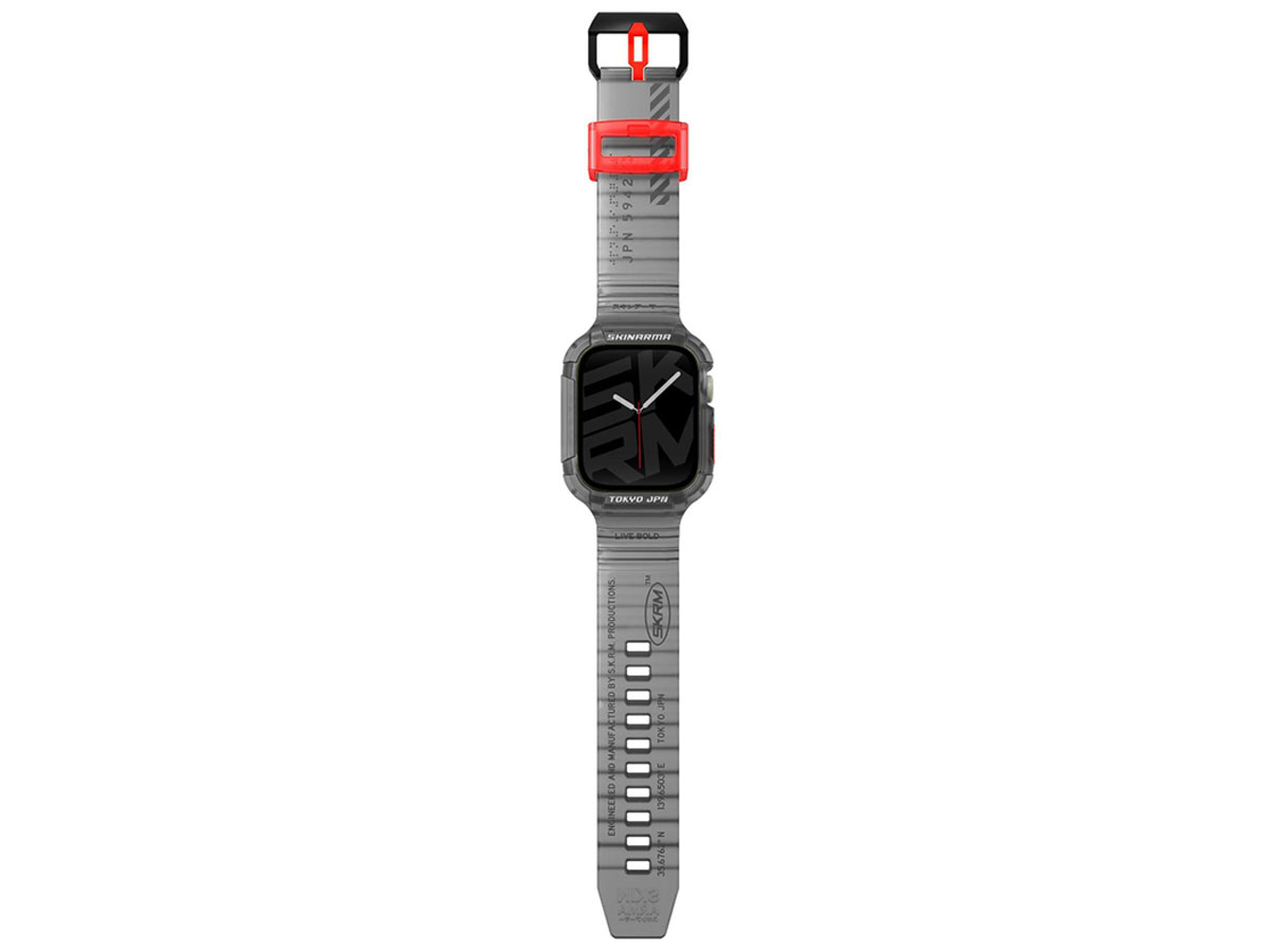Pasek Skinarma Saido 2in1 Apple Watch 45/44mm smoke