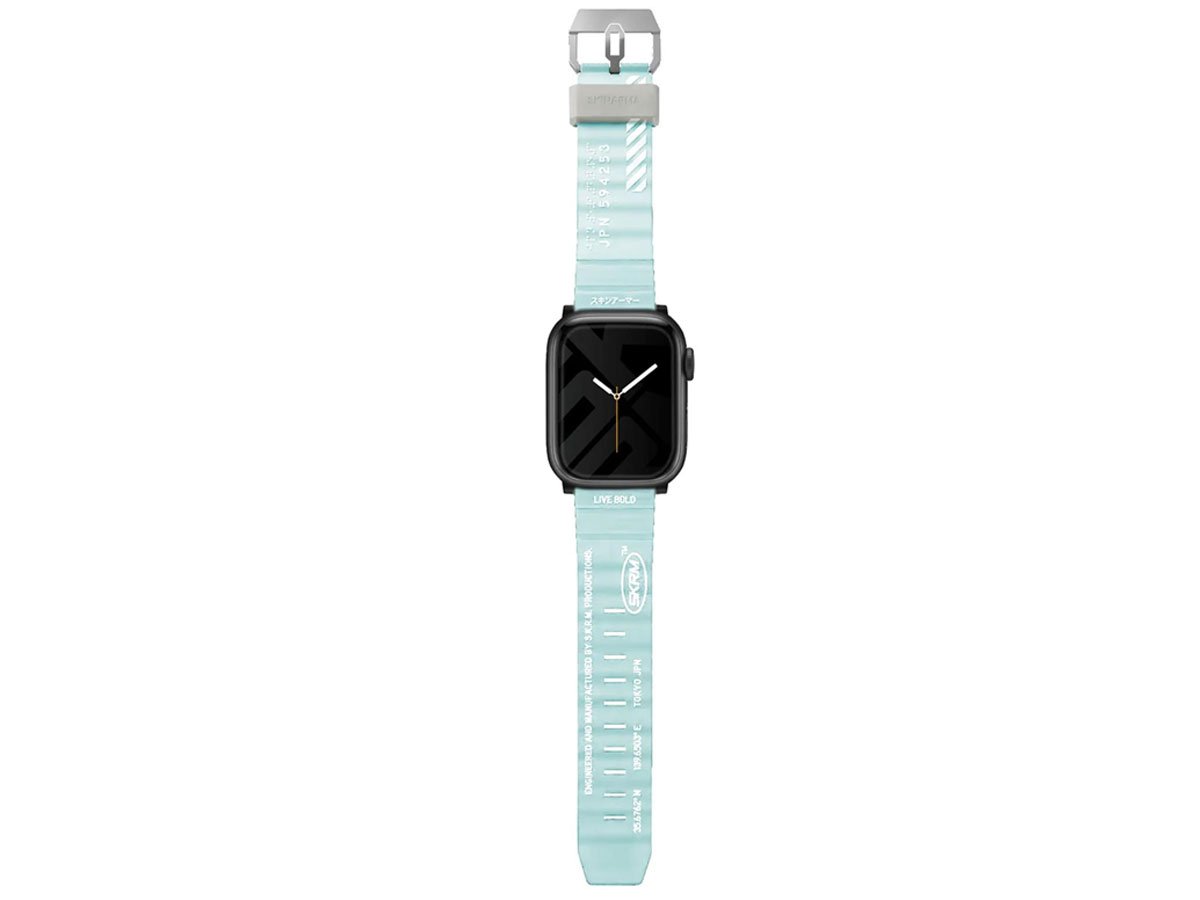 Pasek Skinarma Shokku Apple Watch 45/44/42mm blue