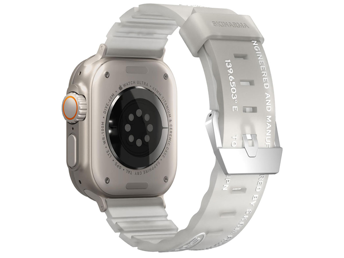 Pasek Skinarma Shokku Apple Watch 49/45/44mm frost