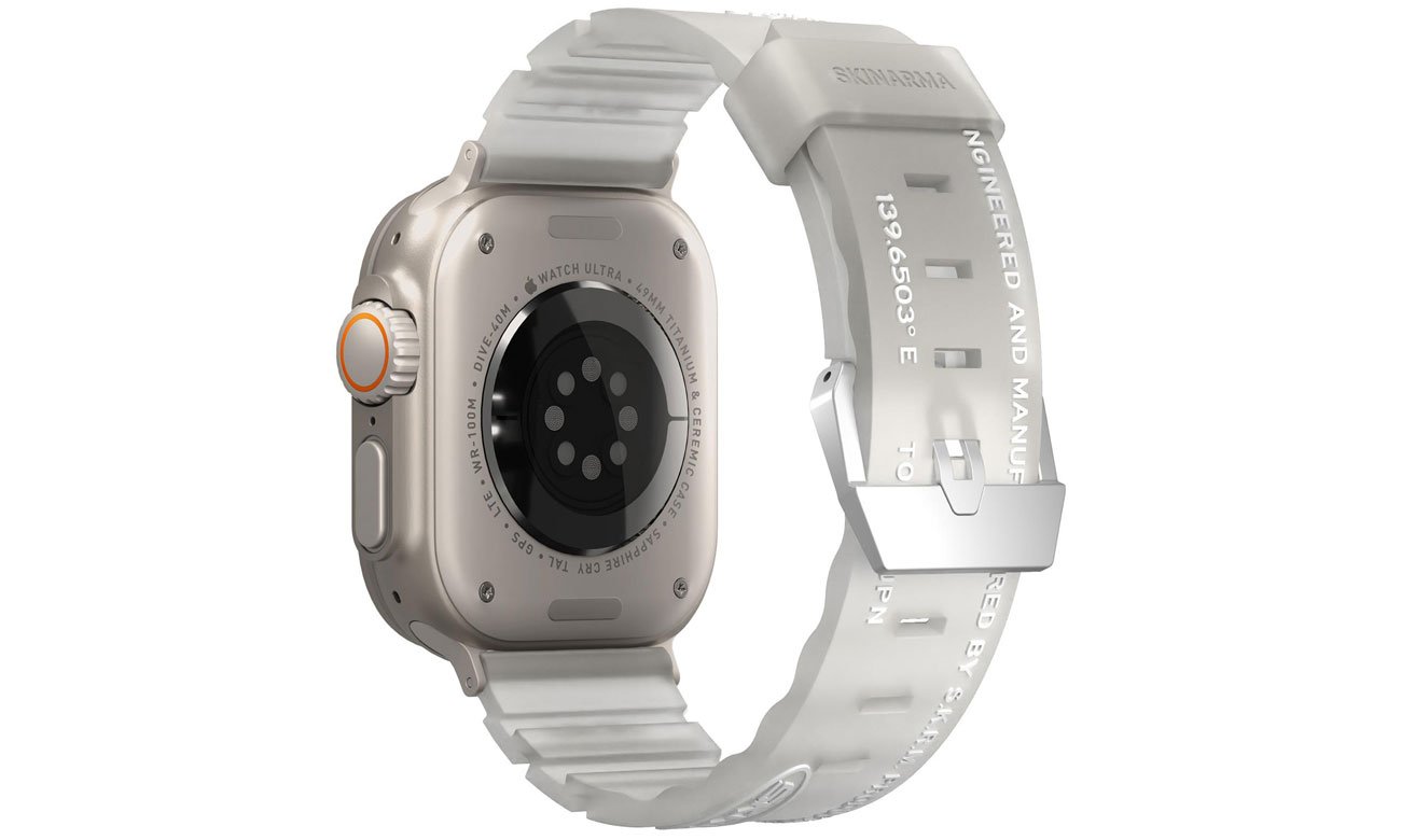 Pasek Skinarma Shokku Apple Watch 49/45/44mm frost