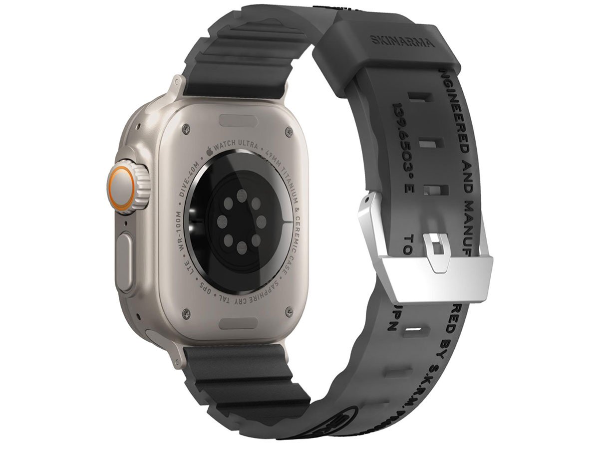 Pasek Skinarma Shokku Apple Watch 49/45/44mm smoke