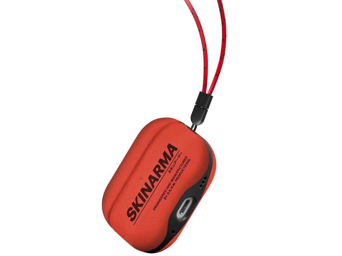 Etui Skinarma Spunk do Apple AirPods Pro 2 Orange - Widok ogólny
