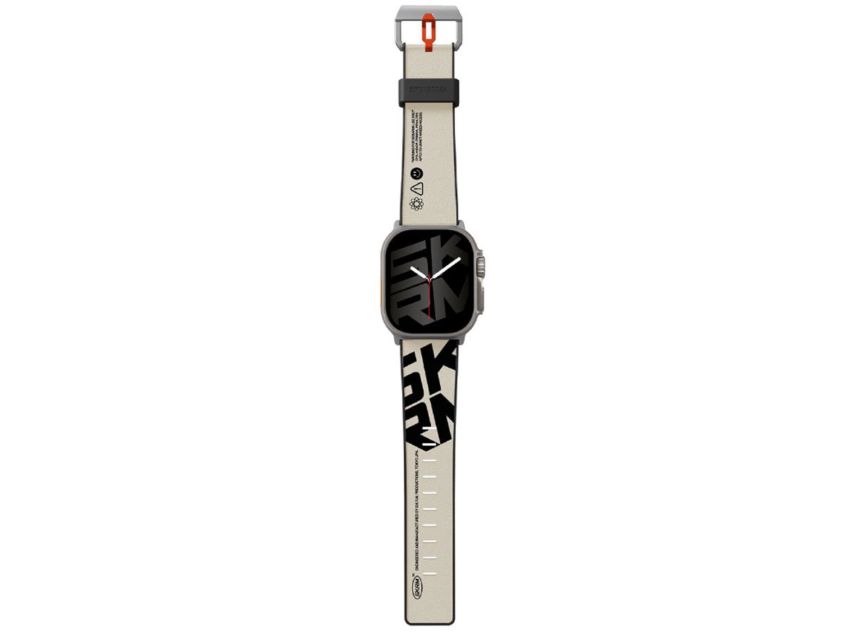 Pasek Skinarma Spunk Apple Watch Ultra 49mm ivory