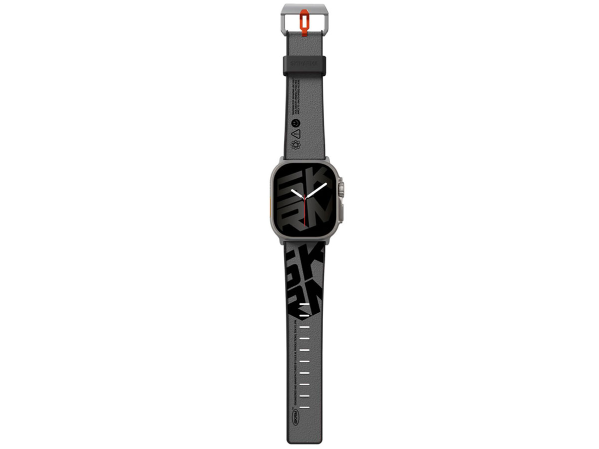 Pasek Skinarma Spunk Apple Watch Ultra 49mm pewter green