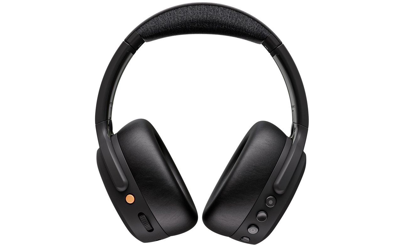 Schwarze kabellose Skullcandy Crusher ANC 2 Kopfhörer - Frontansicht