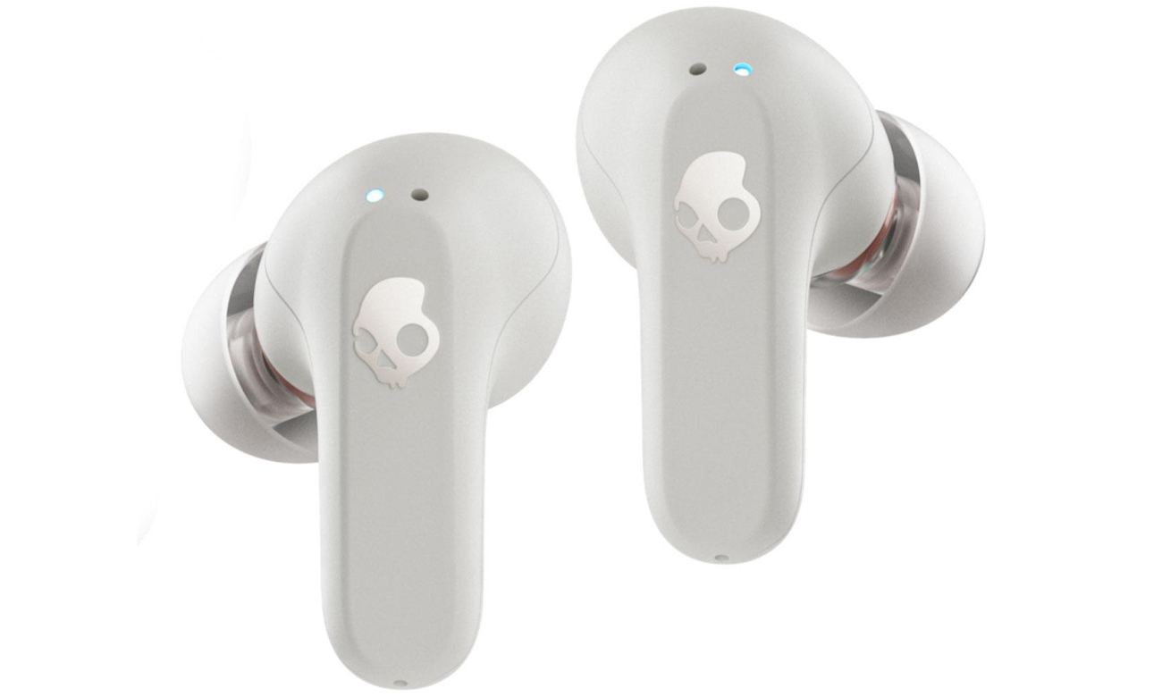Słuchawki bezprzewodowe Skullcandy Rail Białe - Widok lewej i prawej słuchawki