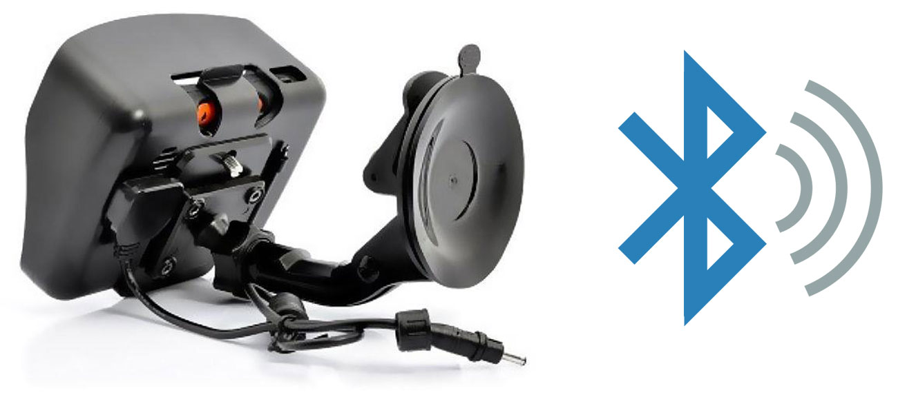 Nawigacja SmartGPS SG43 Moto - Bluetooth