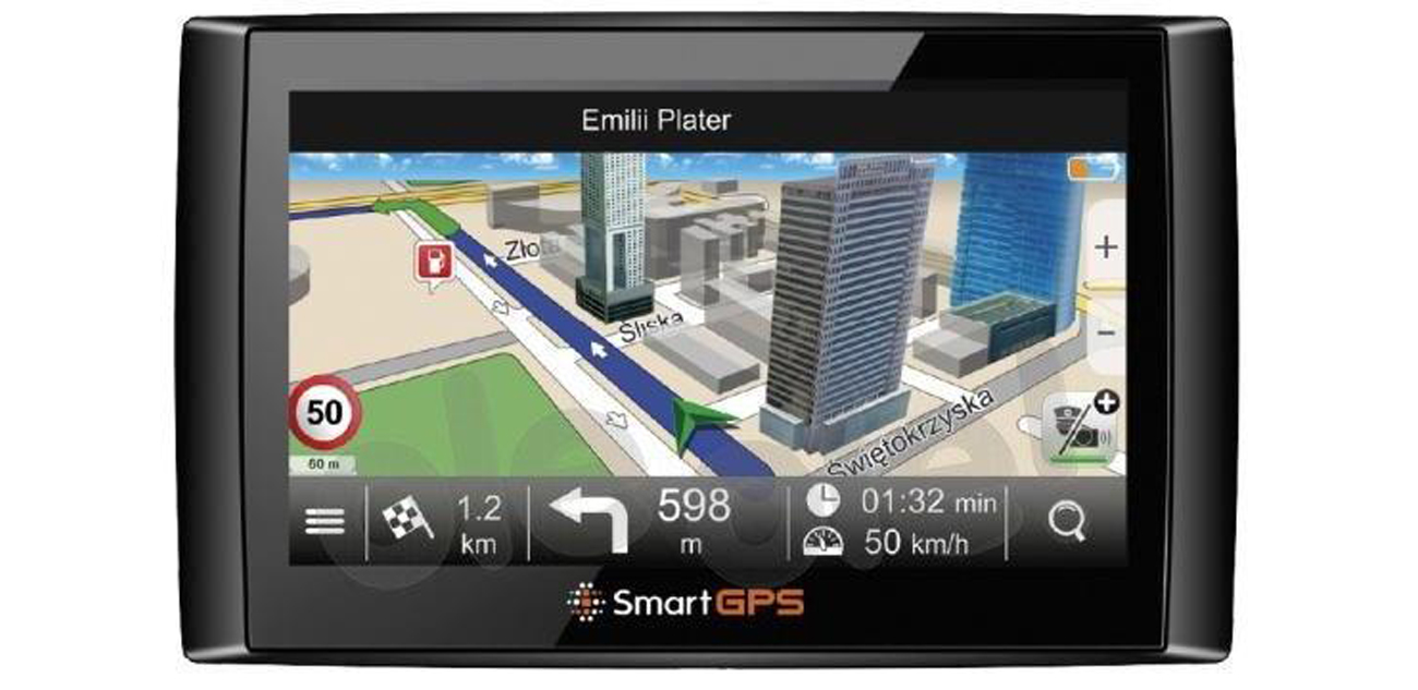 Nawigacja GPS SmartGPS SG732 OSM Mapa Polski