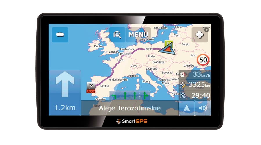 Nawigacja GPS SmartGPS SG775 Europa LT