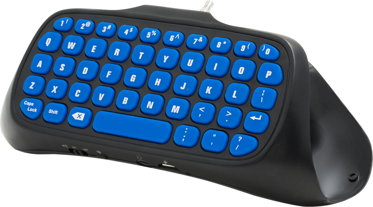 Klawiatura do kontrolera DualShock 4 Snakebyte KEY:PAD Blue