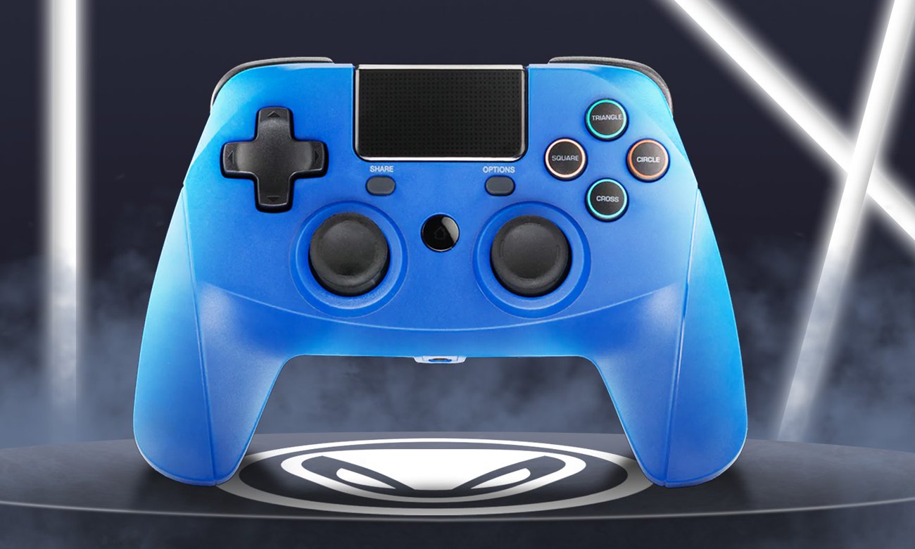 Snakebyte Game 4 S Wireless Controller für PS4 Blau - Hintergrundgrafik