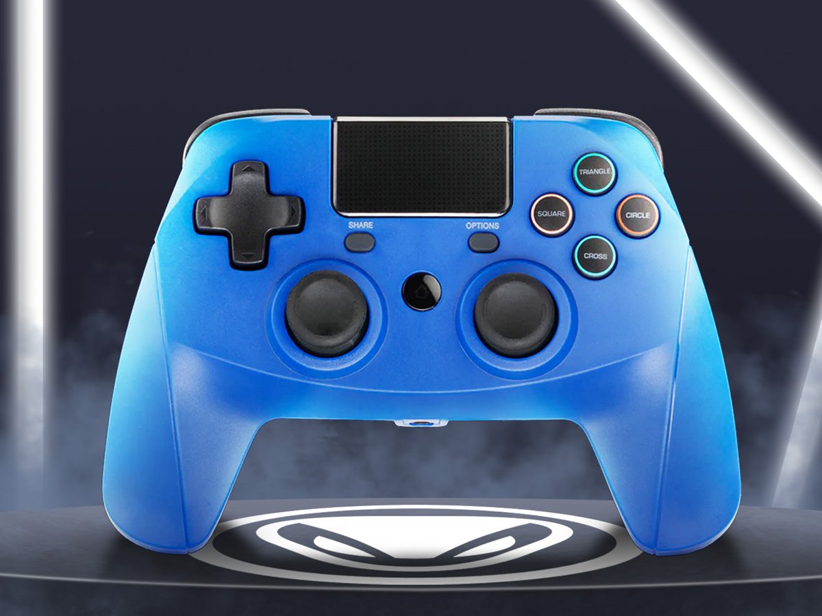 Snakebyte Game 4 S Wireless Controller für PS4 Blau - Hintergrundgrafik