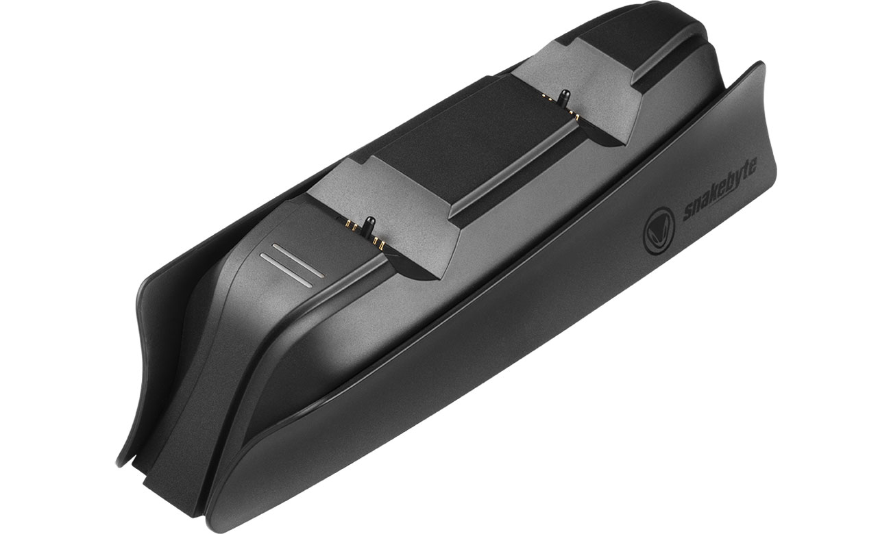 Podwójna ładowarka Snakebyte TWIN:CHARGE 5 do PS5 Czarna