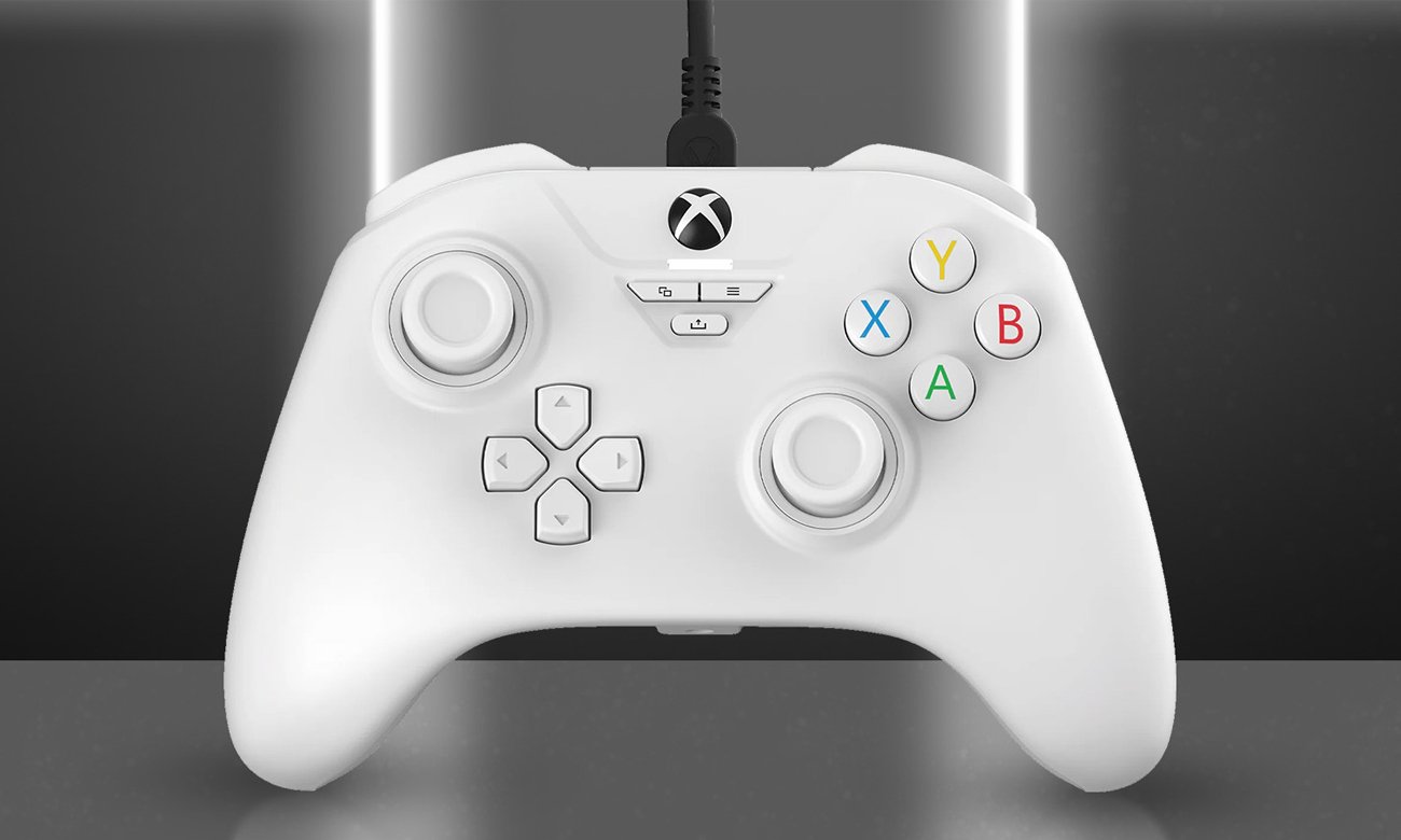 Kontroler Snakebyte GamePad Base X PC/Xbox Biały - Grafika z tłem