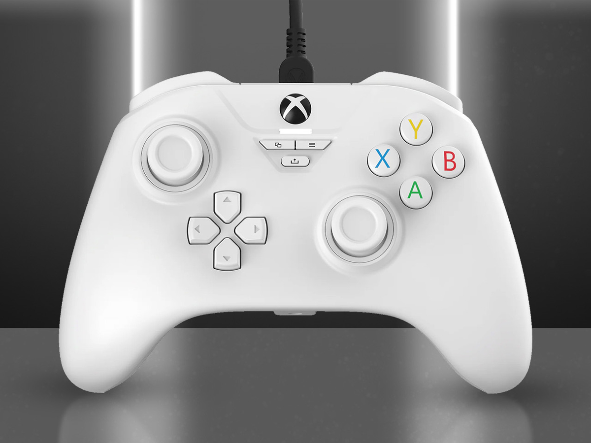 Kontroler Snakebyte GamePad Base X PC/Xbox Biały - Grafika z tłem