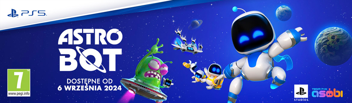 Grafika key art z gry ASTRO BOT