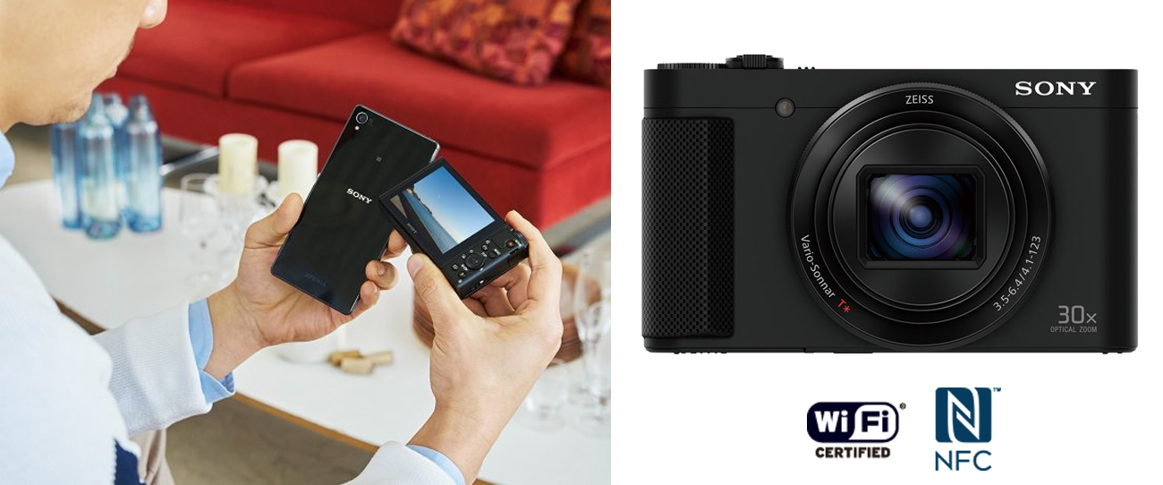 Sony HX90 WiFi NFC