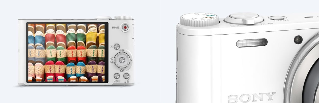 Sony DSC-WX350 Ekran Lampa Błyskowa