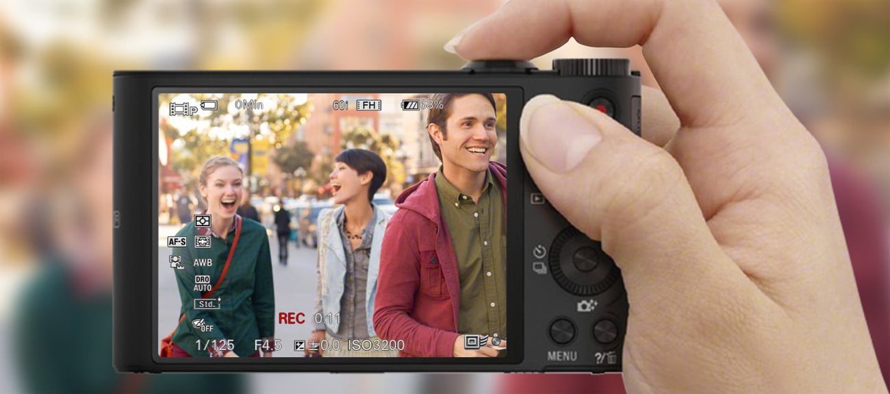 Sony DSC-WX350 Nagrania Full HD