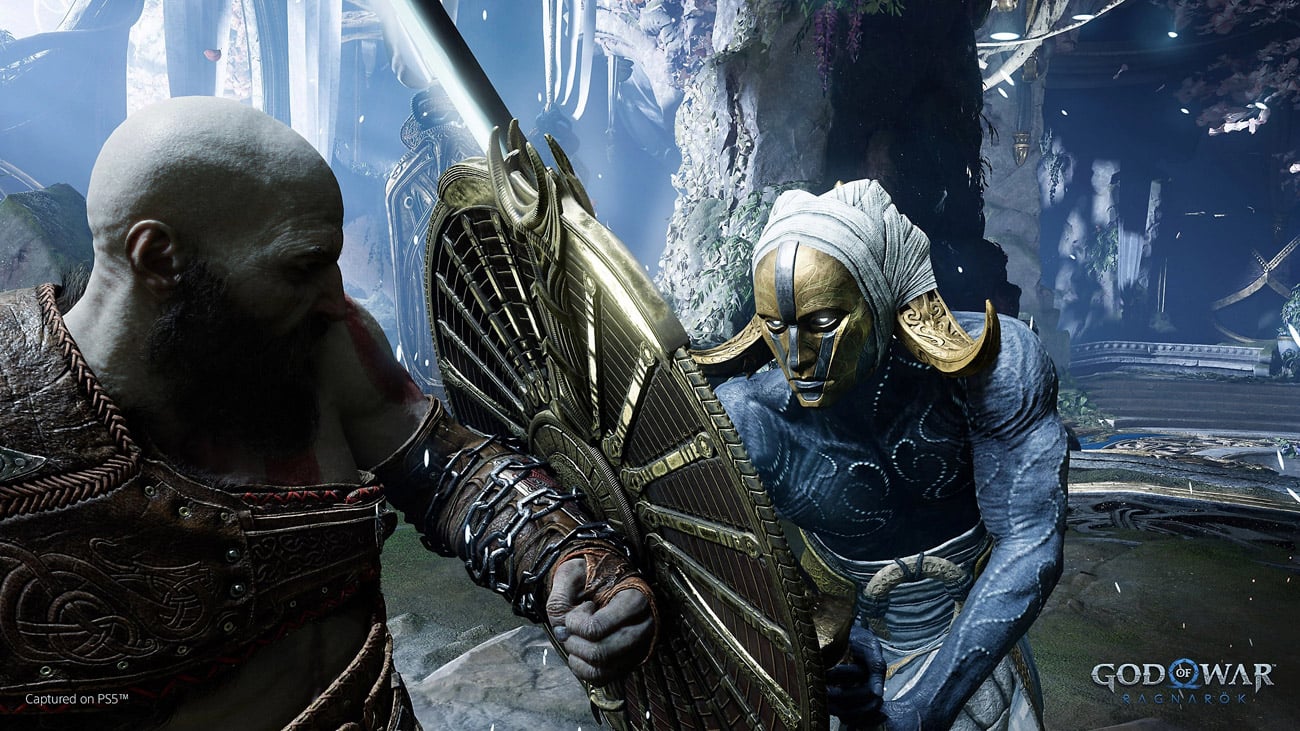 Скріншот з гри God of War Ragnarök