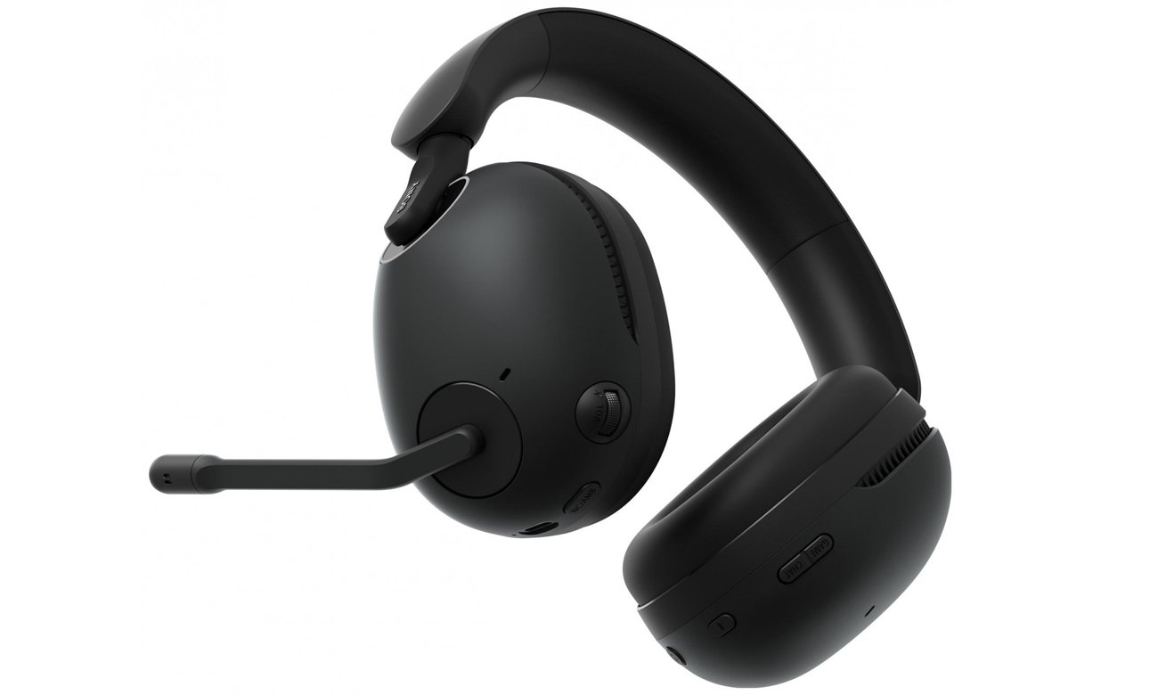 Zestaw słuchawkowy Sony H9 INZONE Czarny - Widok od tyłu pod kątem