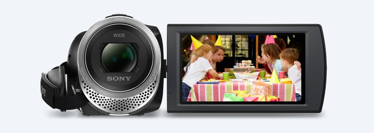 Sony HDR-CX450B Obiektyw