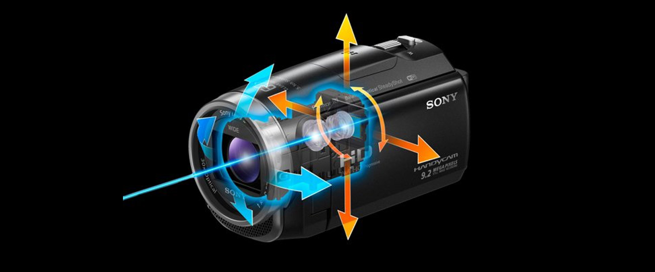 Sony HDR-CX625B Stabilizacja Obrazu