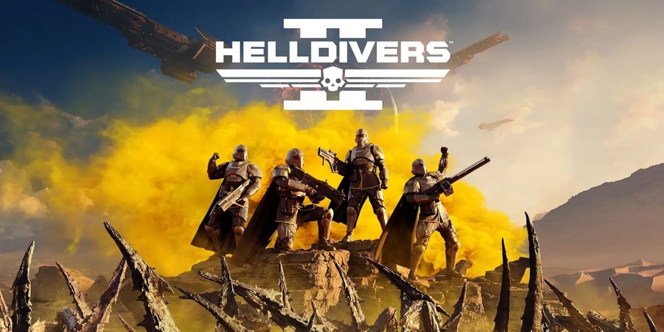 Grafika key art z gry Helldivers 2