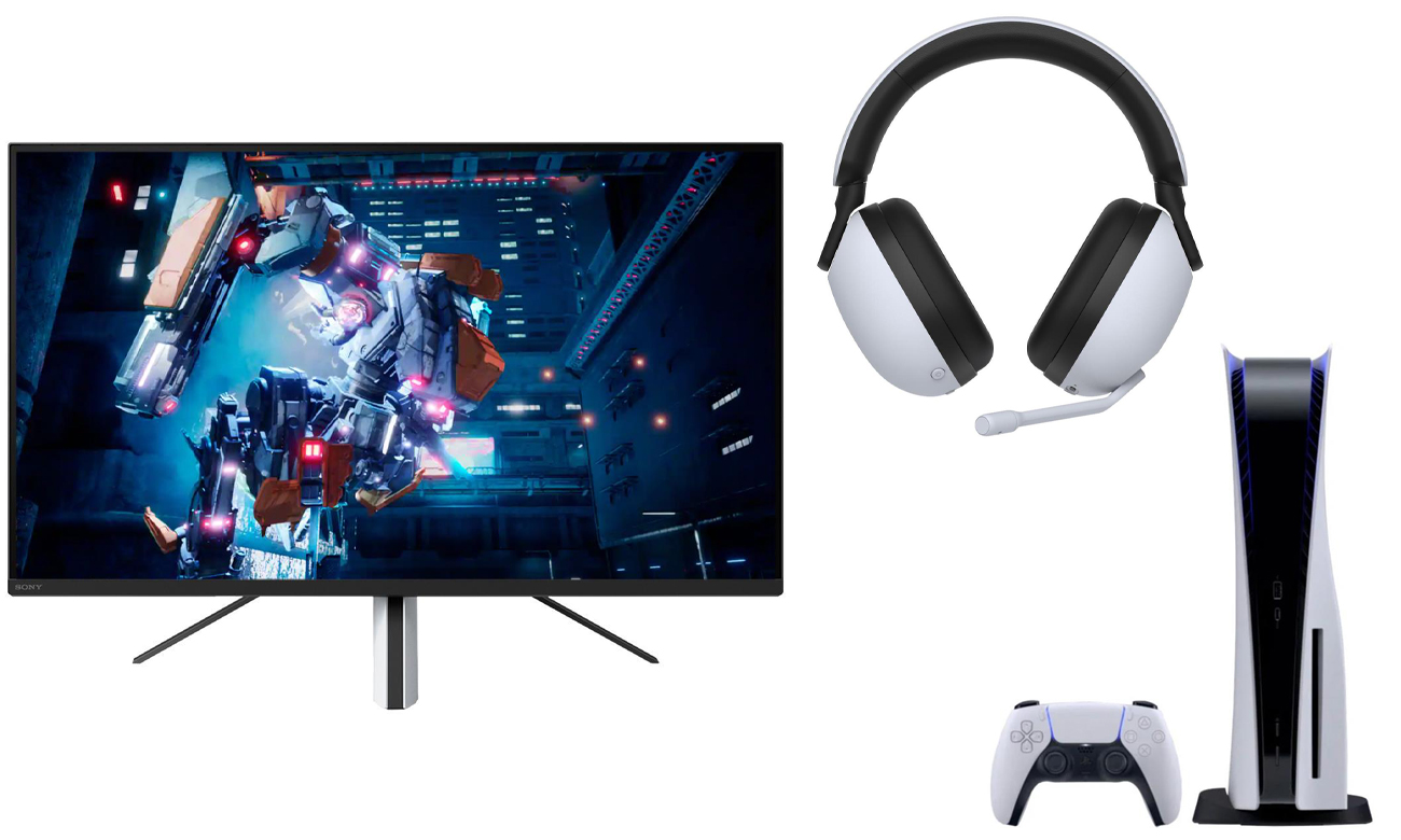 Zestaw dla gracza INZONE M9 + PlayStation 5 + H9 INZONE